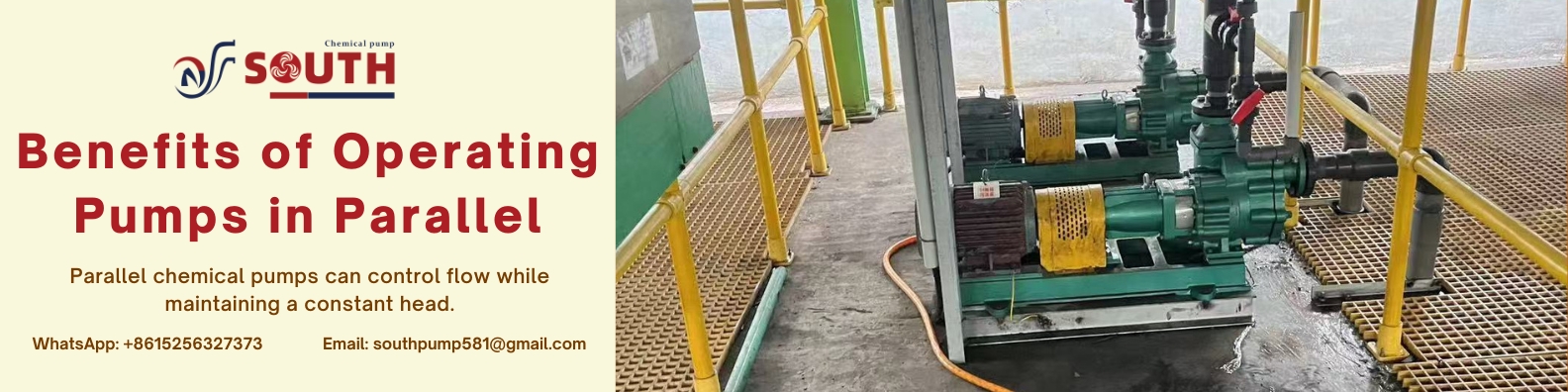 Benefits to Operate Pumps in Parallel 
