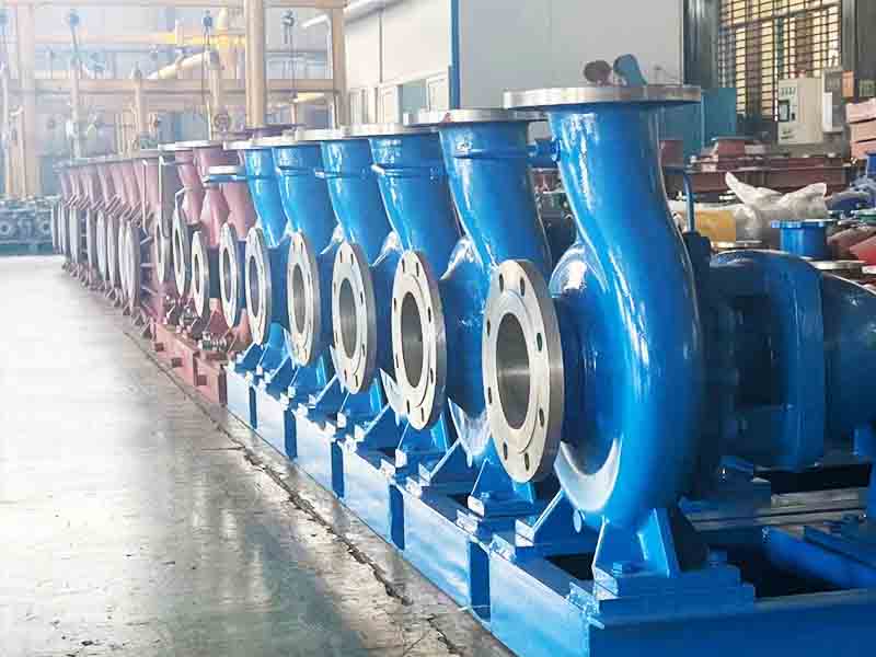 What affects the efficiency of centrifugal pumps